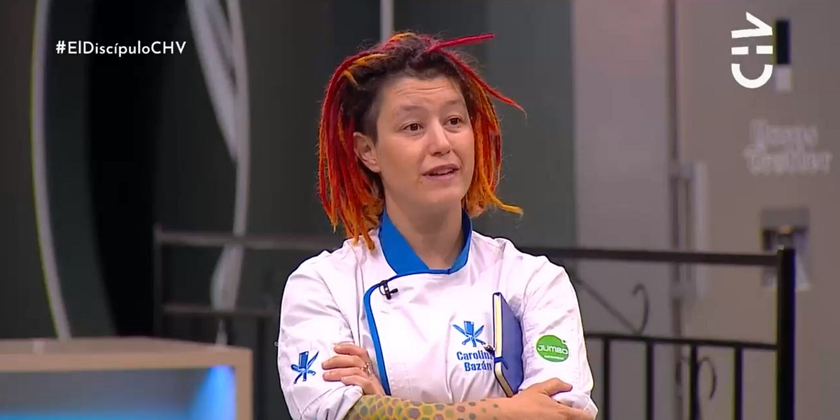 Carolina Bazán despidió a un nuevo famosos en El Discípulo del Chef