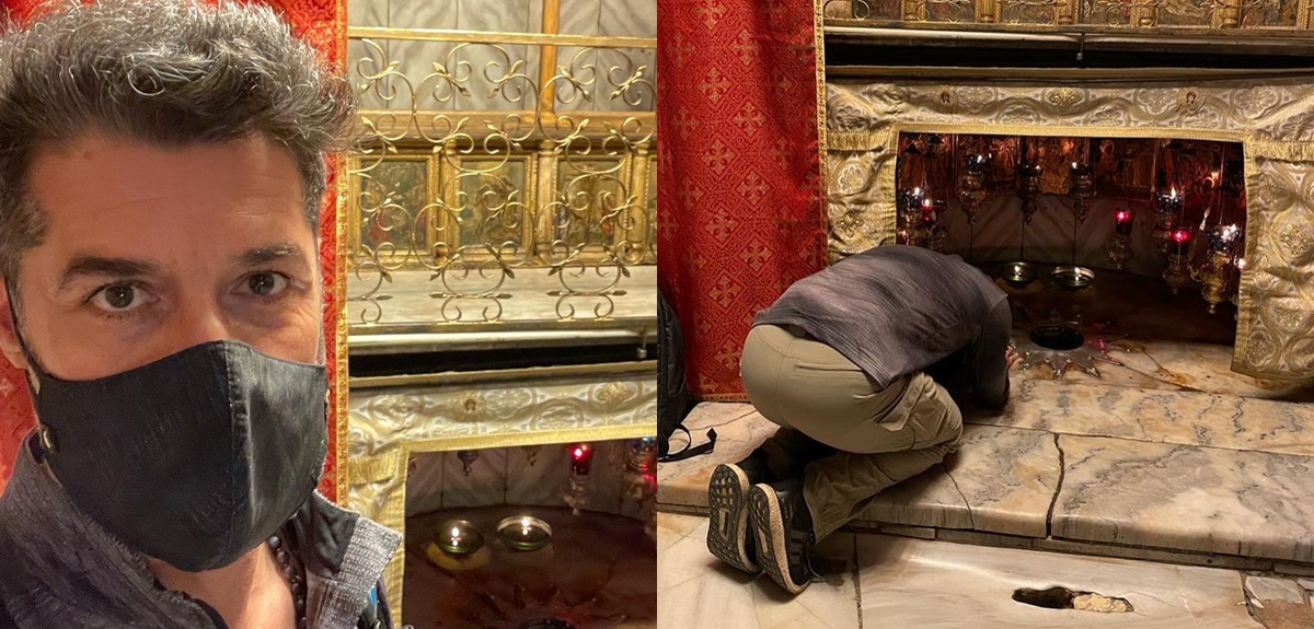 Pérez-Bannen hizo profunda reflexión navideña con inéditas fotos de su visita a la ciudad de Belén