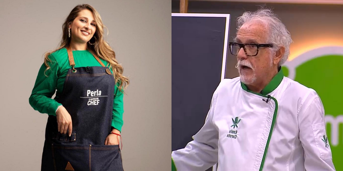 Perla se ausentó “por problemas de salud” en ‘El Discípulo del Chef’: Ennio reveló drástica decisión