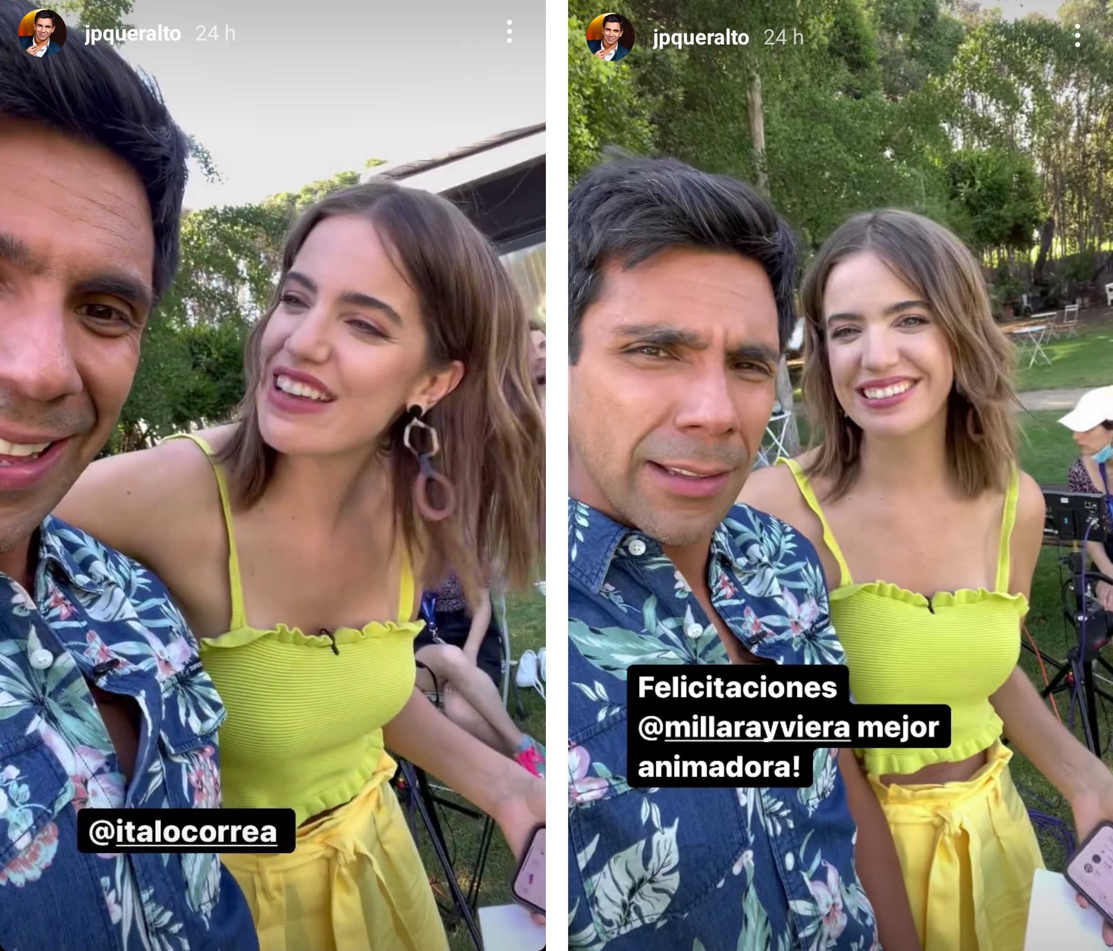 Juan Pablo Queraltó broma