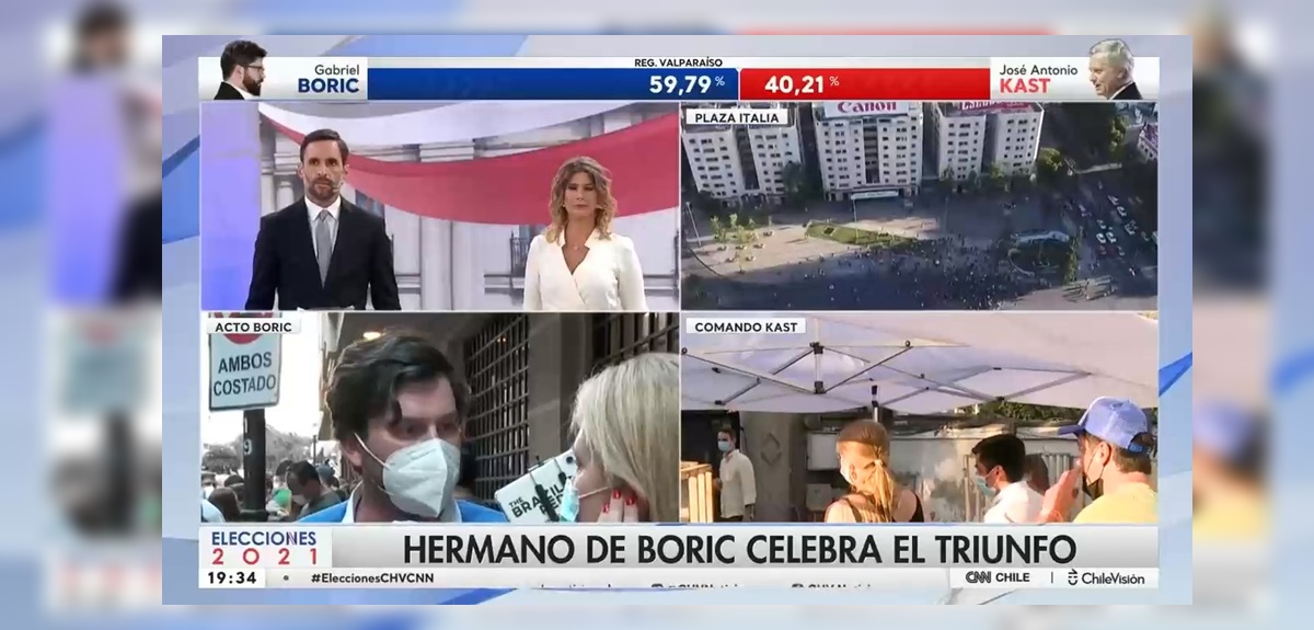 Simón Boric luego que su hermano Gabriel ganara en segunda vuelta: “Mis padres están emocionados”