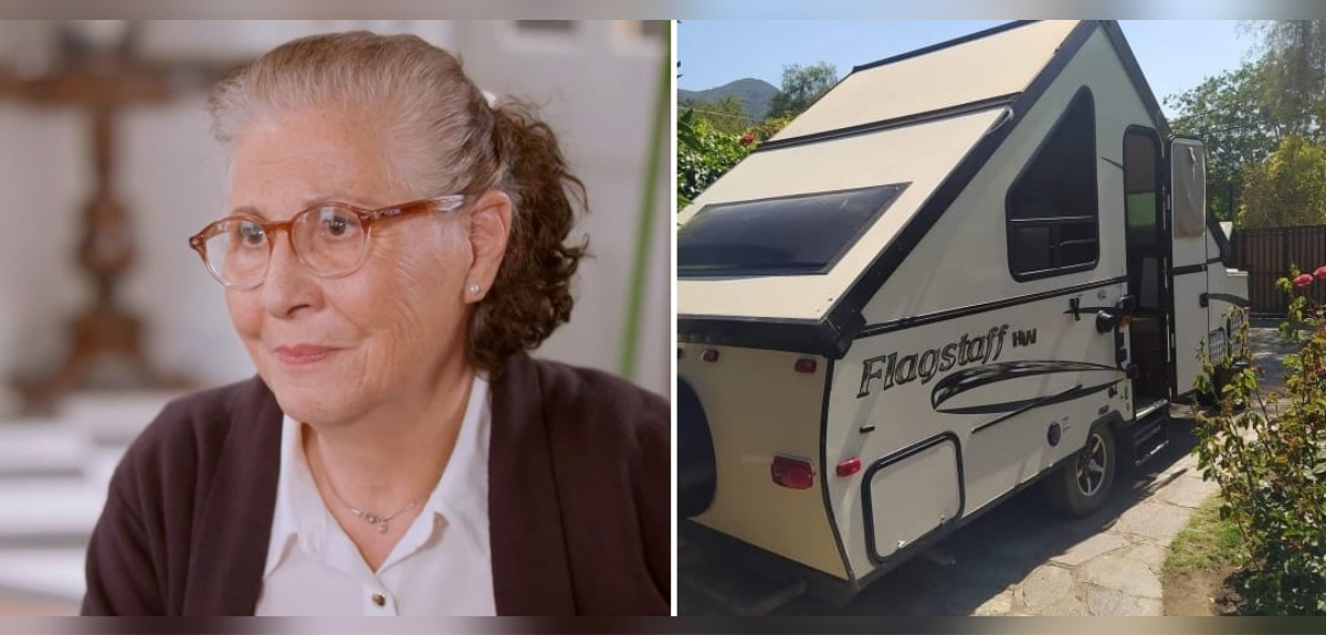 Teresita Reyes denunció que su hijo sufrió el robo de su casa rodante: 