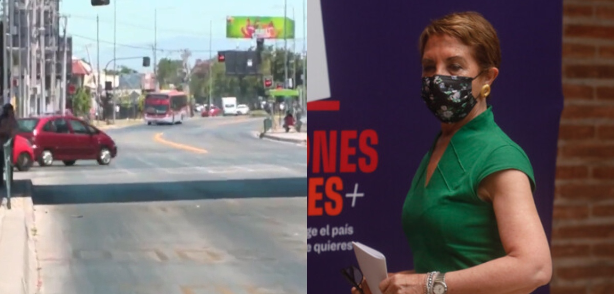 Ministra Hutt descartó disminución de buses durante elecciones: imágenes evidenciaron lo contrario