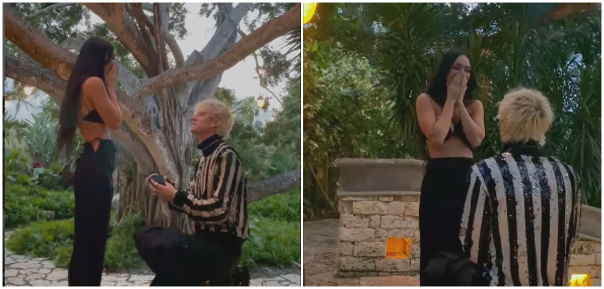 Megan Fox y Machine Gun Kelly anunciaron su matrimonio en romántico video: “Embriagados de amor
