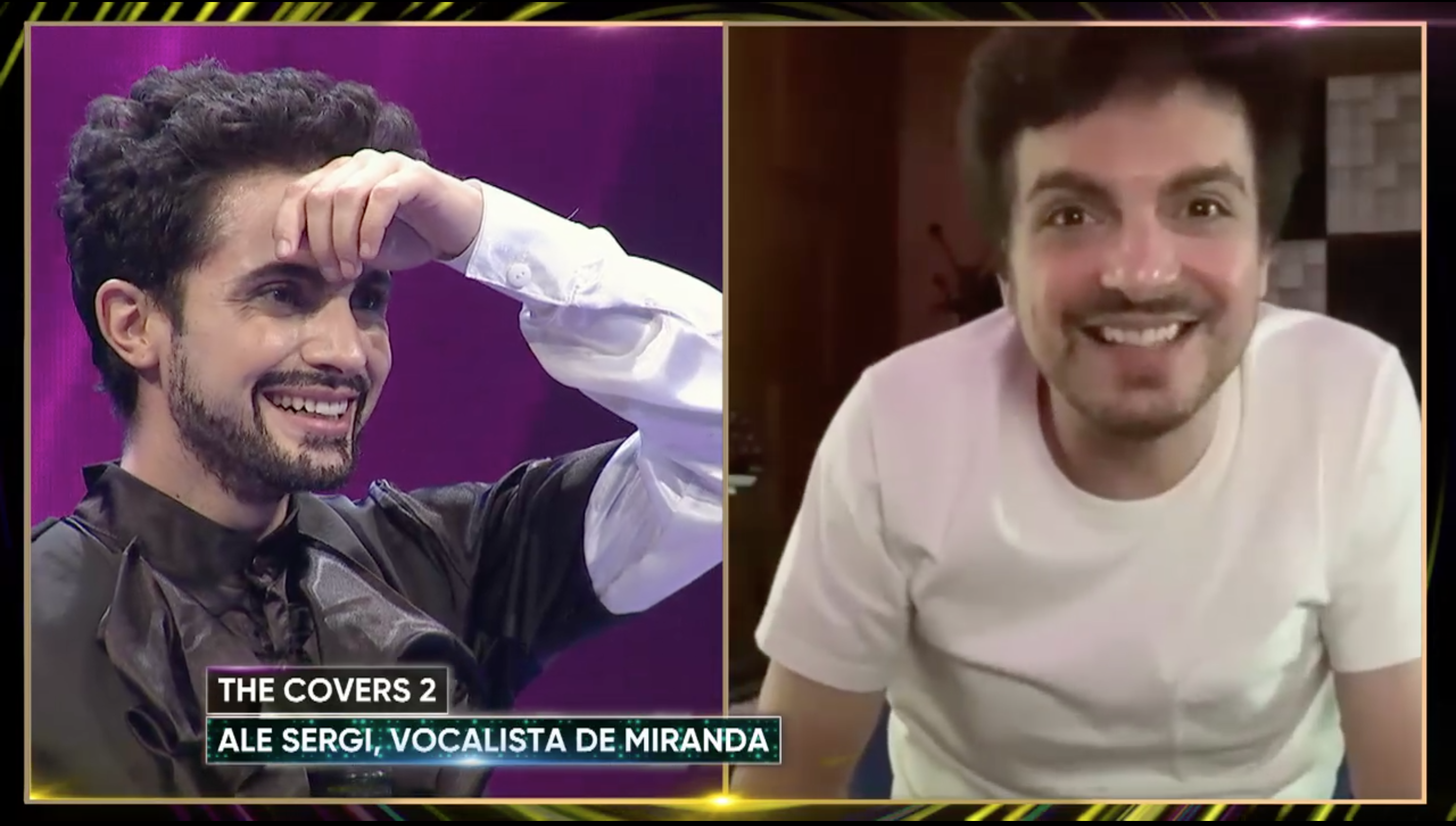 Ale de Miranda! sorprende a Francisco Dañobeitía en "The Covers 2"