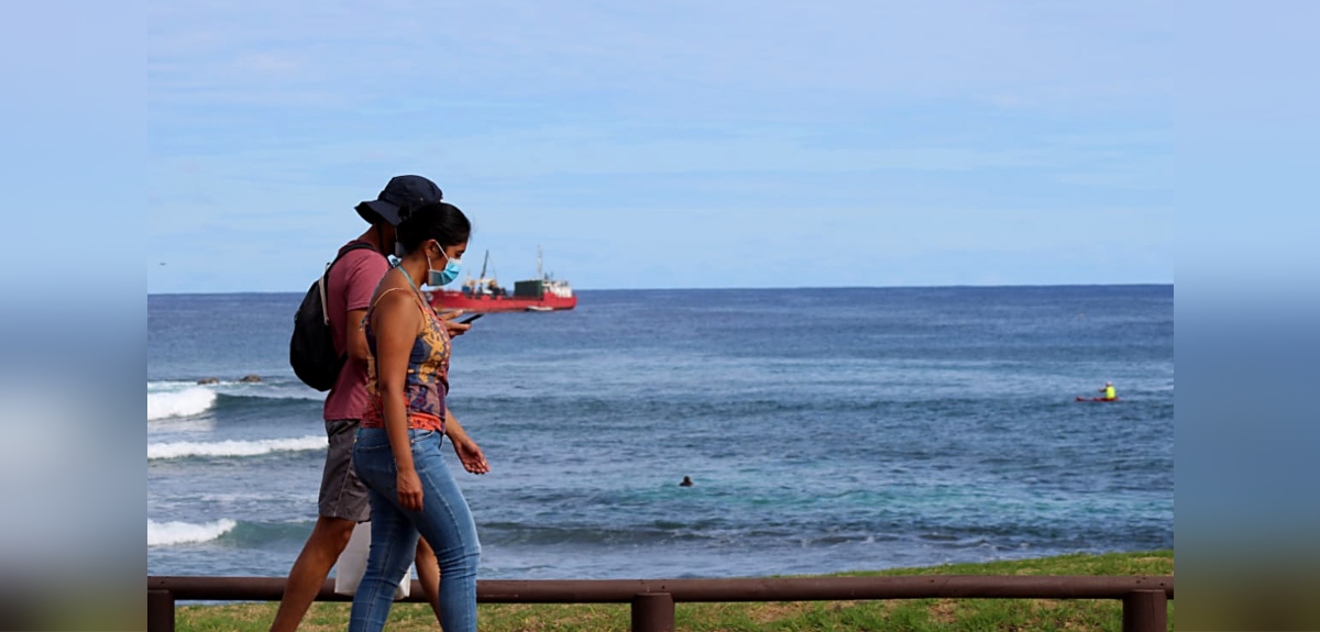 Onemi entregó detalles tras orden de abandonar playas por tsunami menor en Rapa Nui
