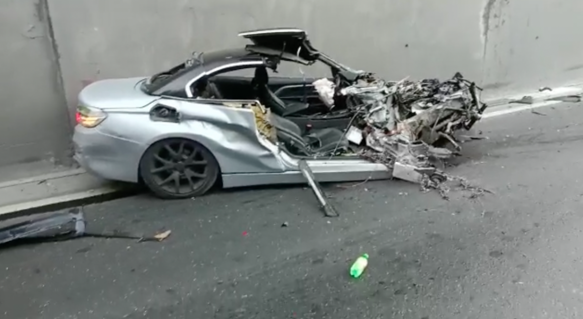 Mujer falleció en brutal choque de tránsito en Vespucio Sur