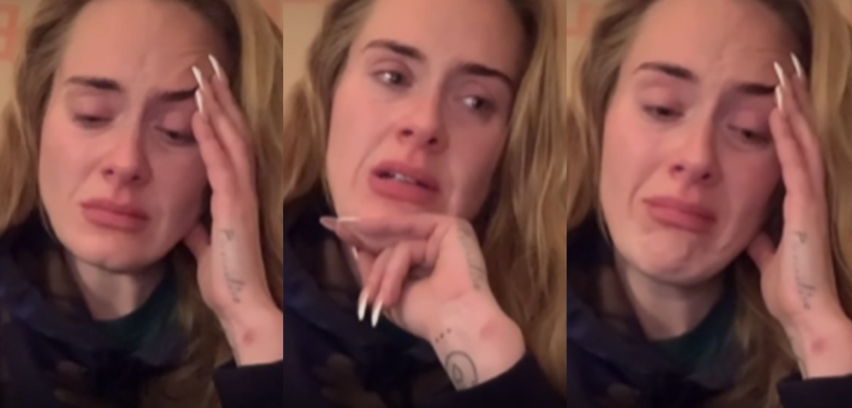 Adele anunció al borde del llanto que suspenderá gira tras contagio de COVID de 'mitad' de su equipo