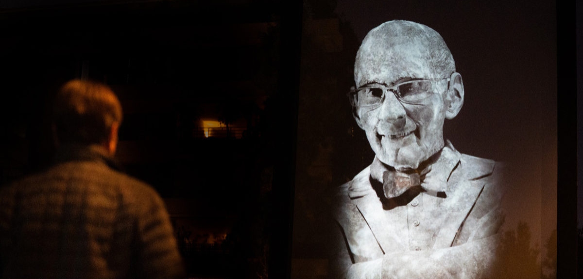 Intervención artística proyectará hologramas de importantes figuras: Sergio Chamy será una de ellas