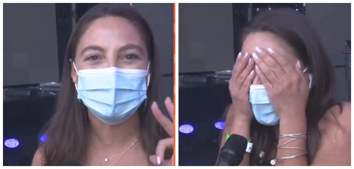La honesta confesión en vivo de Ángeles Araya a horas del inicio del Festival de Las Condes