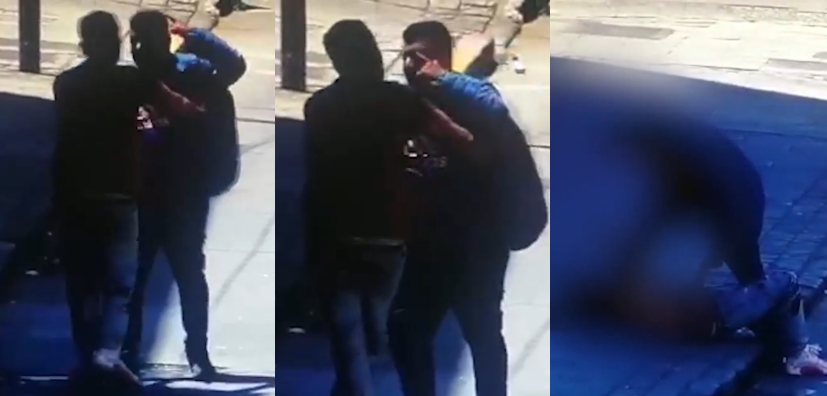 Hombre apuñaló a otro a plena luz del día en Valparaíso y ataque quedó registrado: fue detenido