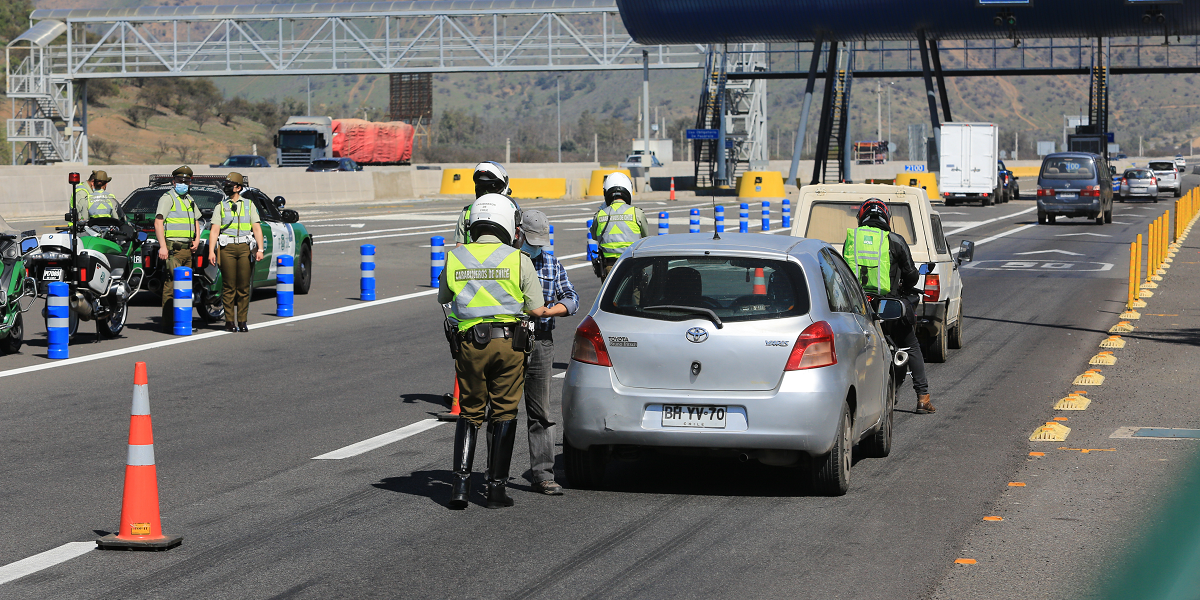 14 muertos a nivel país y 400 accidentes de tránsito en Año Nuevo informó balance de Carabineros