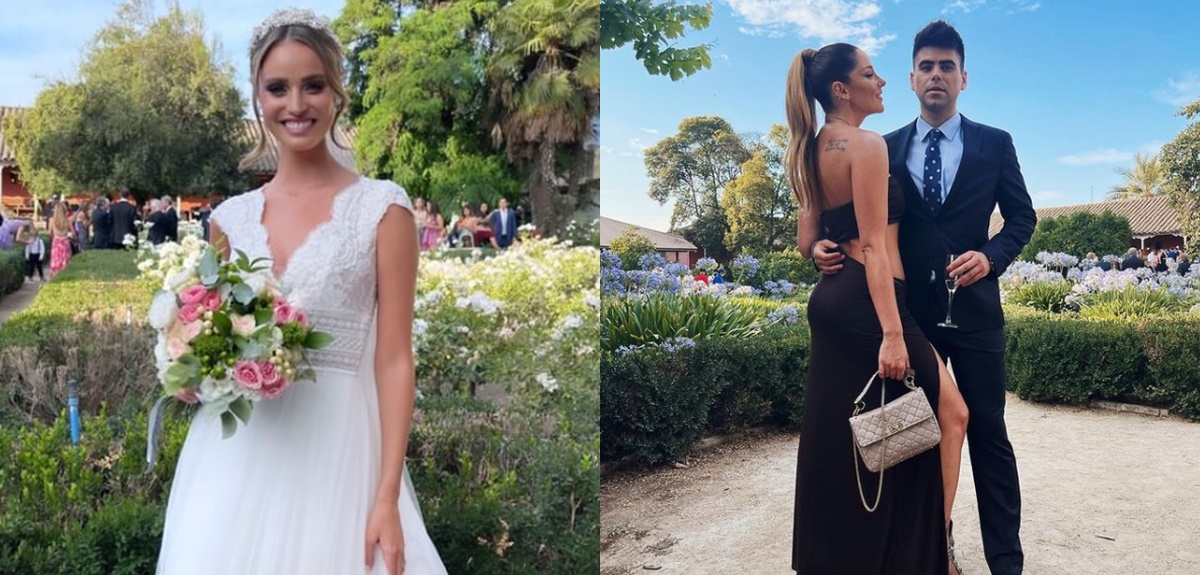 Kel Calderón compartió bellas postales del matrimonio de Trinidad de la Noi: 