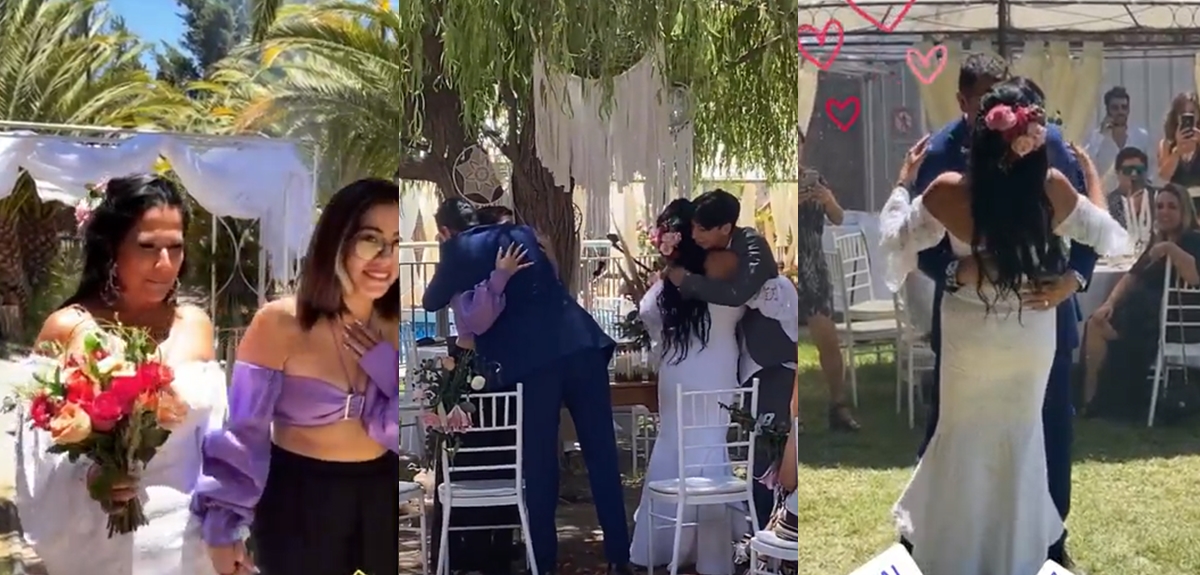 Carolina Soto contrajo matrimonio con delicado vestido en Vicuña: asistieron rostros del espectáculo