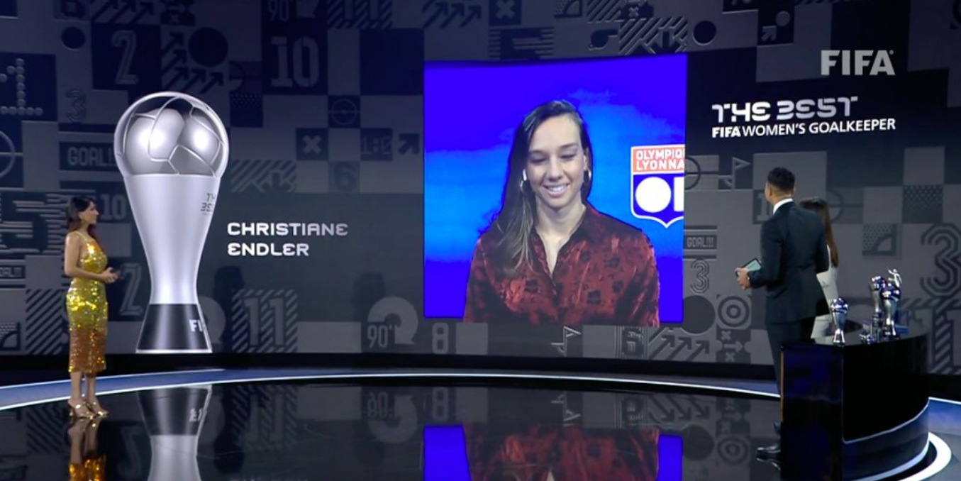 Christiane Endler fue elegida la mejor portera del mundo en premios The Best