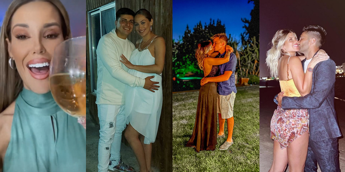 De Cote López a Gala Caldirola: así recibieron los famosos este 2022