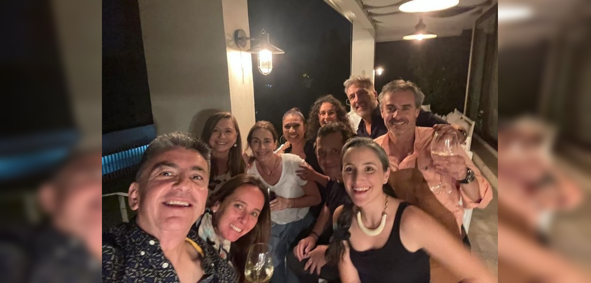 Exrostros de Buenos días a todos se juntaron en casa de Bárbara Rebolledo: fue hasta Margot Kahl