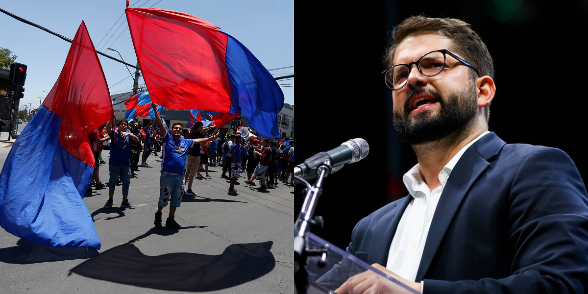 Hinchas de la 'U' entregaron carta a Boric con particular petición: 