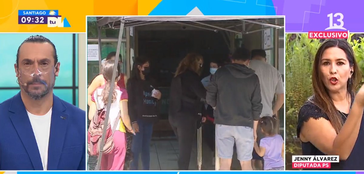 El tenso cruce entre Mauricio Jürgensen y Jenny Álvarez por dichos sobre vacunas: “No me victimizo”