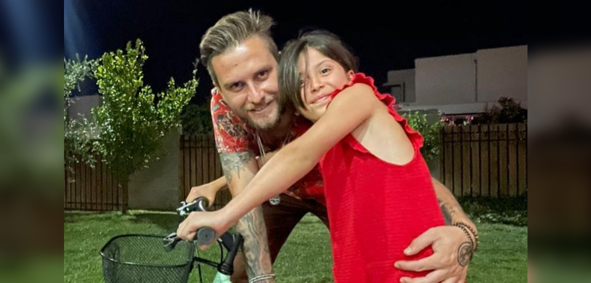 JP Cretton realizó tierna publicación de videollamada con su hija: “Cargo pilas con esta belleza”