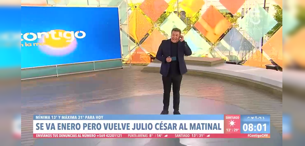 JC Rodríguez regresó a Contigo en la mañana y lanzó broma por 