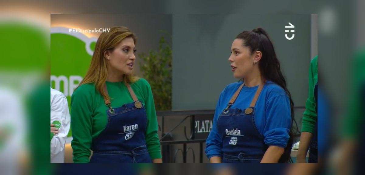 Karen Bejarano y su sentido reclamo a Daniela Aránguiz en El discípulo del chef: 