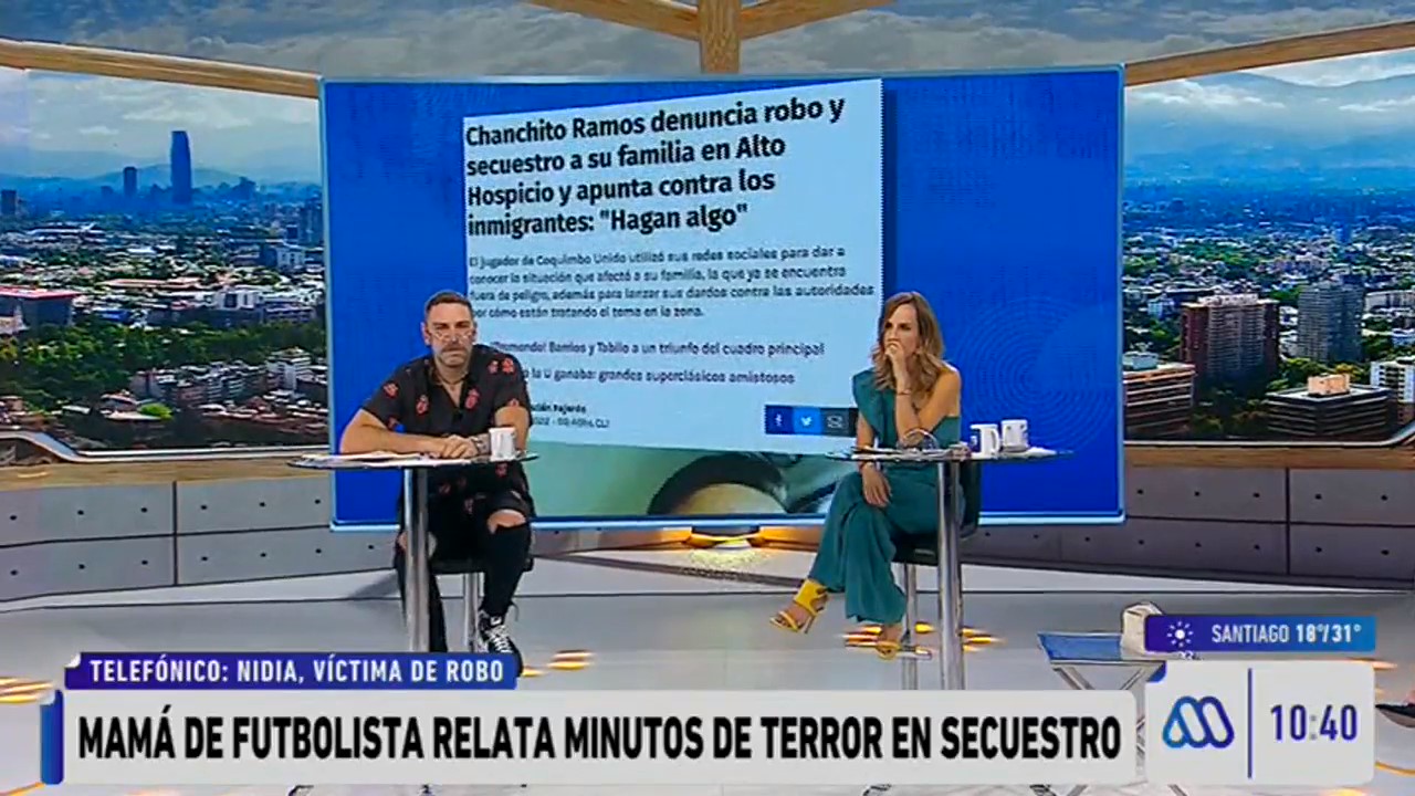 Madre de Álvaro Ramos se quebró en vivo tras recordar secuestro durante robo: “Fue un trauma total"