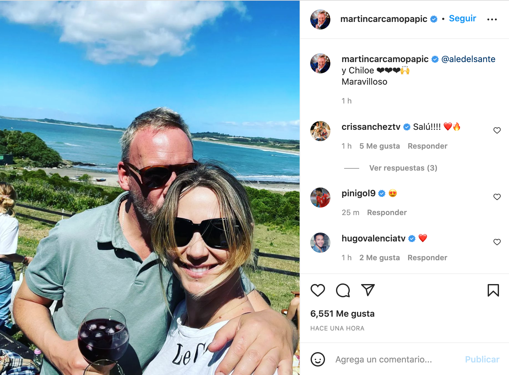 Martín Cárcamo y Ale del Sante en Chiloé