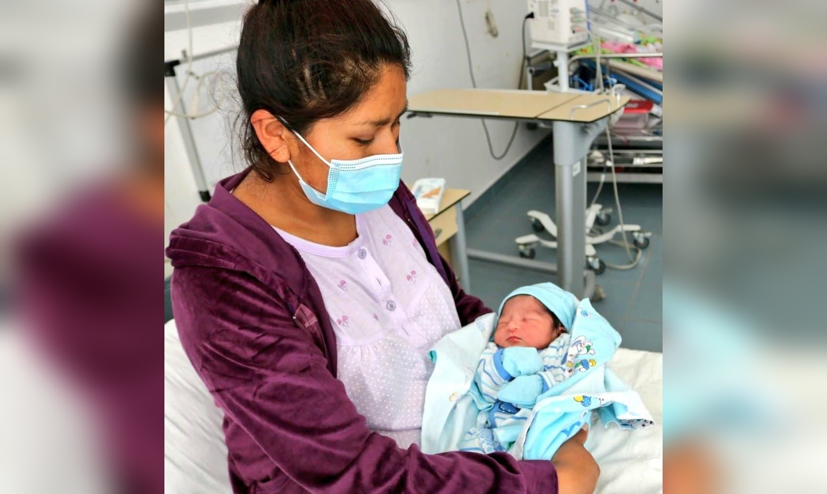 Padres de primer bebé nacido este año en Copiapó quisieron honrar a ídolos del fútbol con su nombre
