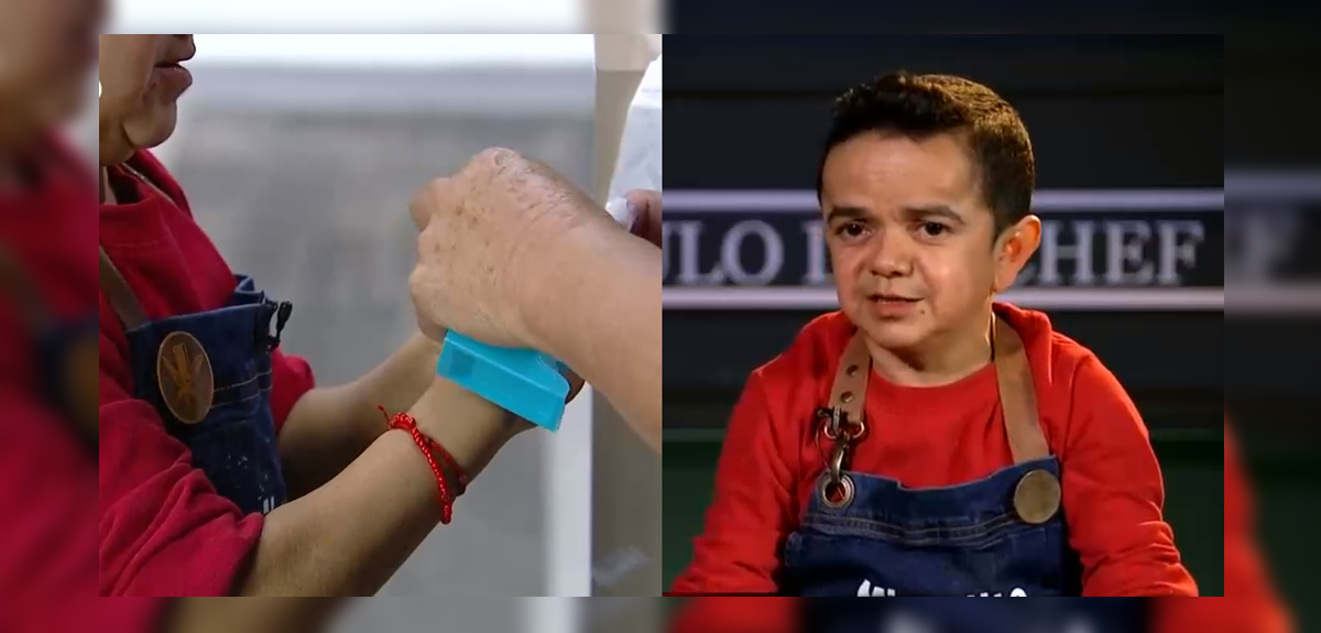 Miguelito sufrió doloroso accidente con un cuchillo en 'El Discípulo del Chef': “Sangré harto”