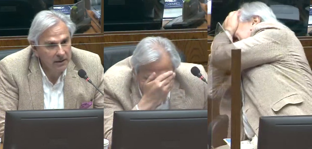 ¿Antígenos prostáticos? Iván Moreira sufrió lapsus que desató risas en sesión del Senado