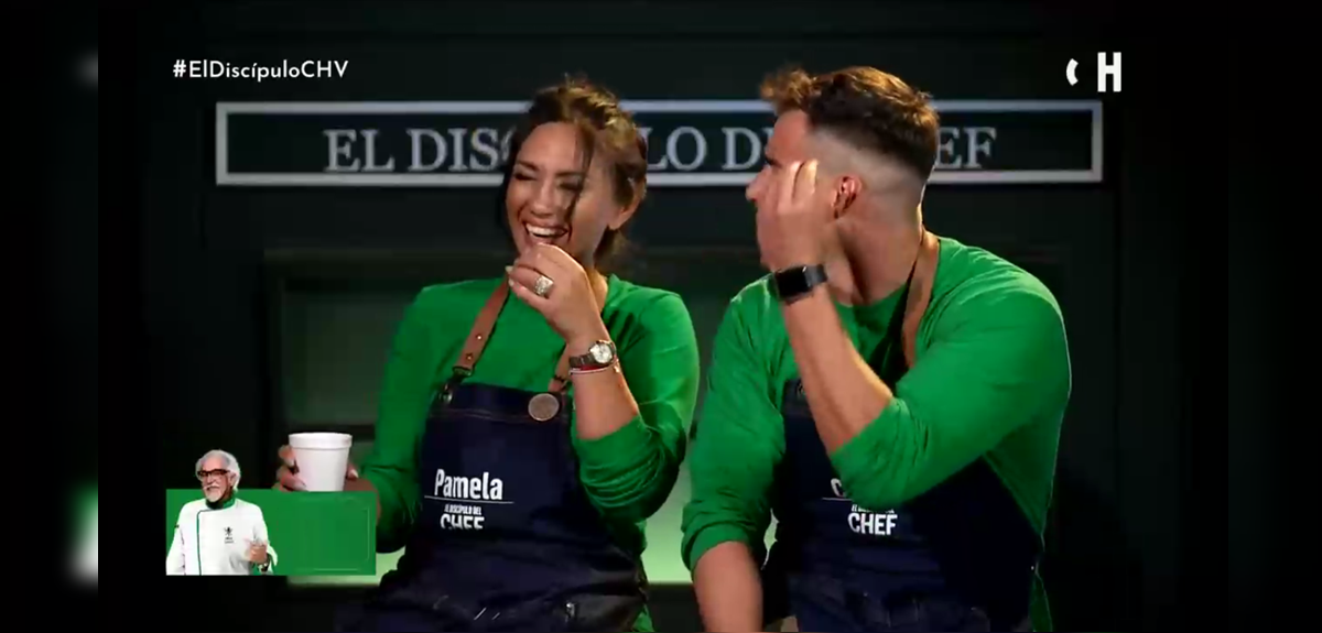 El insólito fail de Pamela Díaz en El discípulo del Chef: sacó risas entre compañeros y producción
