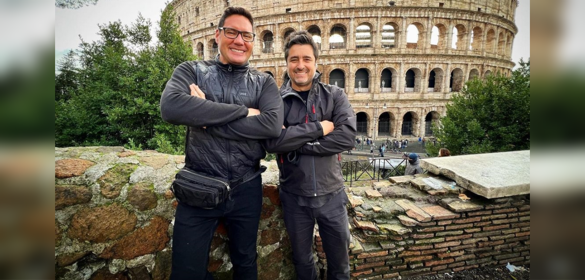 Pancho Saavedra volvió a Chile y dedicó sentido mensaje a Zabaleta: 