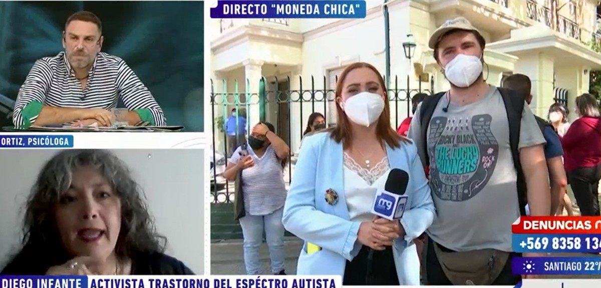 Notera de Mucho Gusto empatizó con joven autista que entregó carta a Boric: 