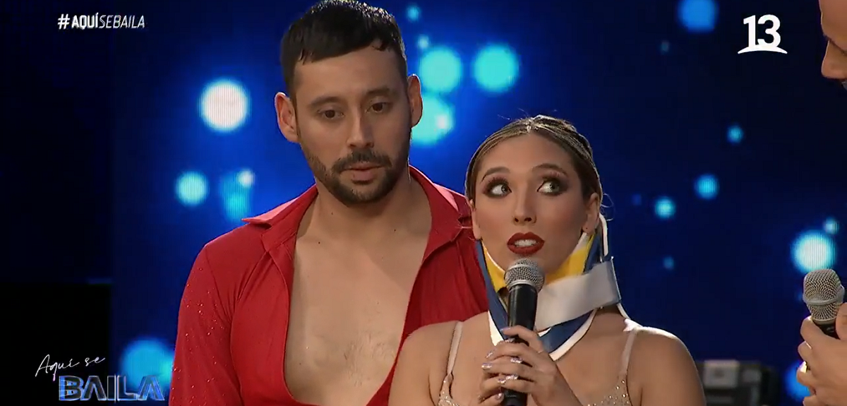 Piamaría Silva se refirió a su fuerte caída en presentación de Aquí se baila: 