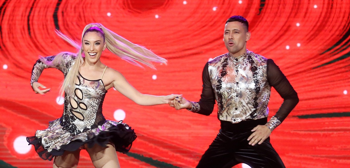 Piamaría se ganó reto de jurado tras sufrir percance en 'Aquí se Baila' y se defendió: 