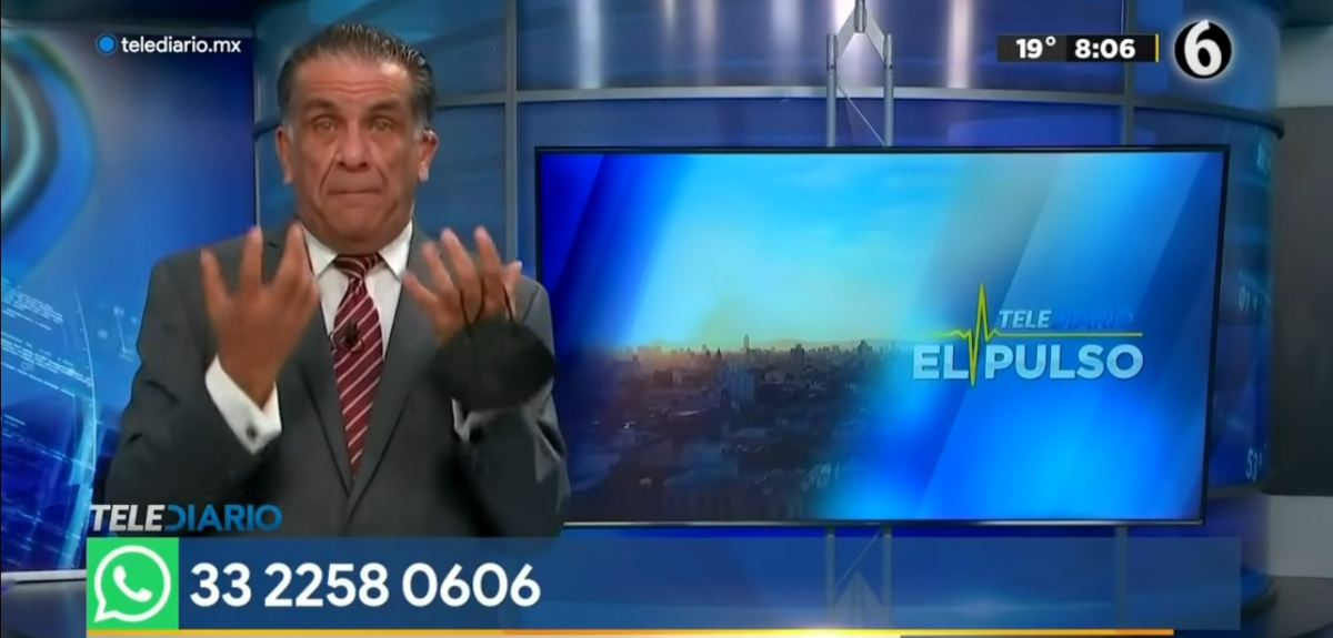 Conductor mexicano perdió el control al aire y disparó sin filtro contra antivacunas: 