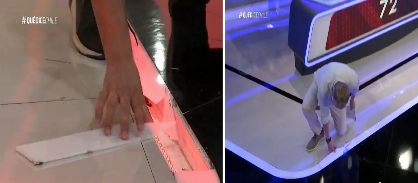 escenografía Qué dice Chile