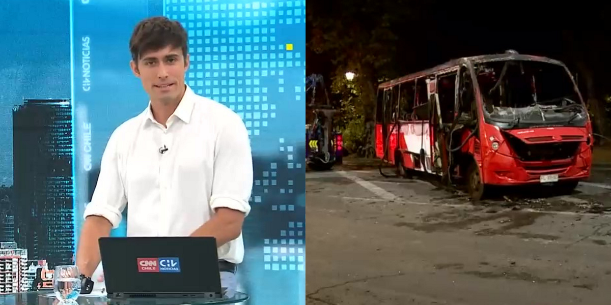 Roberto Cox criticó quema de bus tras manifestaciones: “Un gasto que sale de nuestro bolsillo”