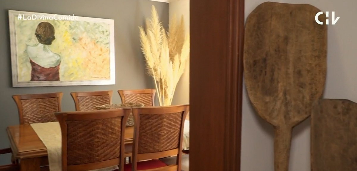 Teresita mostró sus dos casas en La Divina Comida