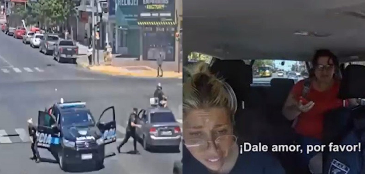 Policías argentinos salvaron la vida de bebé haciéndole RCP: video del angustiante momento es viral