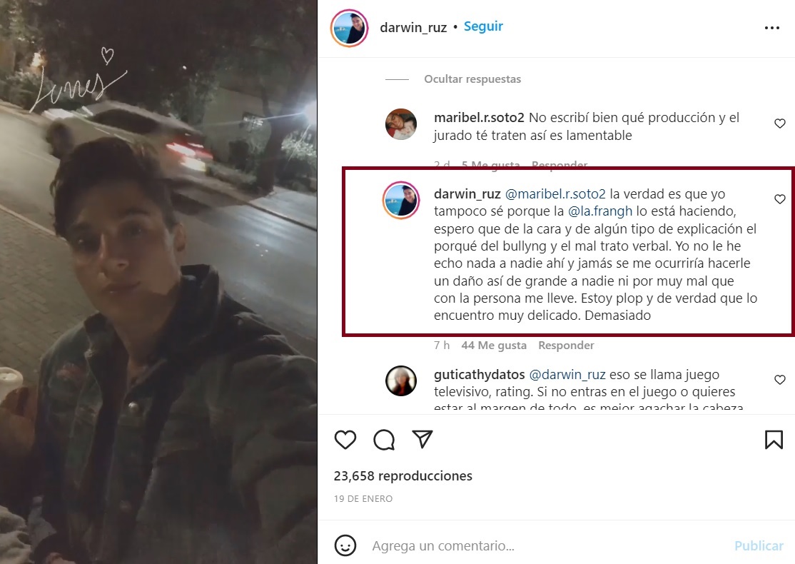 Darwin Ruz | Instagram