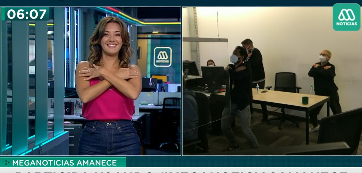 Priscilla Vargas mostró dotes de baile al ritmo de la ‘Maozinha’ en Meganoticias: “Agoté mi energía”