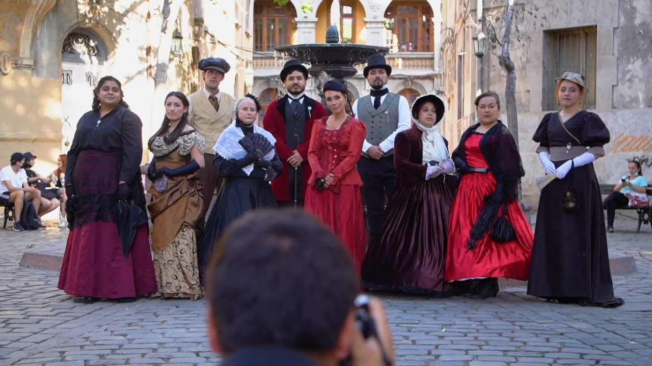 karen doggenweiler recreaciones históricas en "Zona de Encuentro"