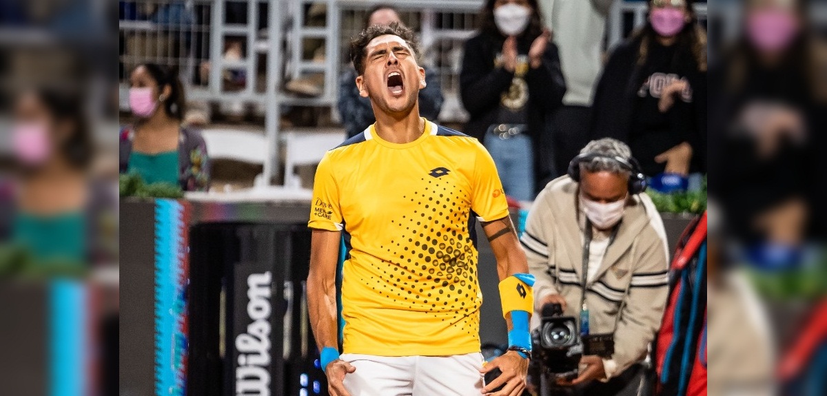 Alejandro Tabilo dio batacazo y eliminó a Garin del ATP de Santiago: así fue el punto de la victoria
