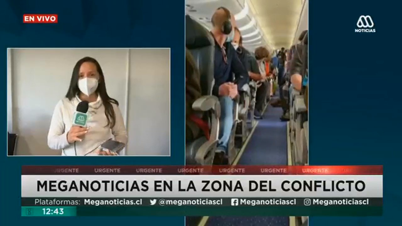 Andrea Arístegui vivió tenso momento en avión tras viajar a frontera de Ucrania