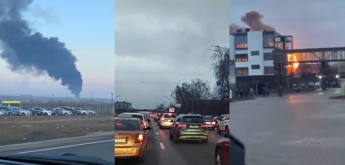 Impactantes videos muestran ataque de Rusia a Ucrania: van 40 soldados y varios civiles muertos