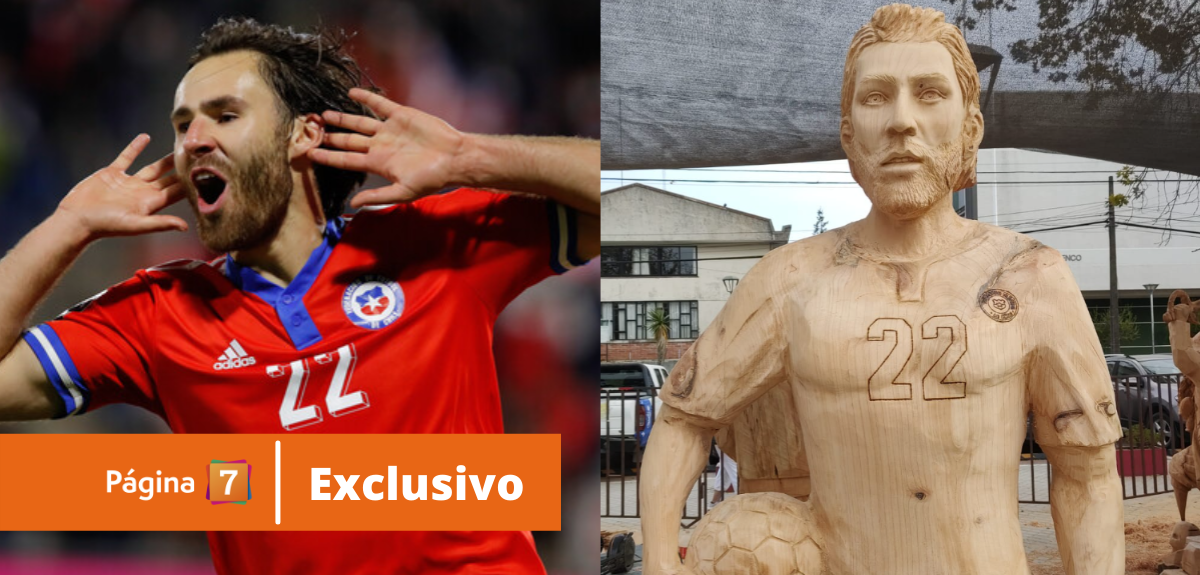 Autor de la escultura de Ben Brereton respondió a las críticas: 