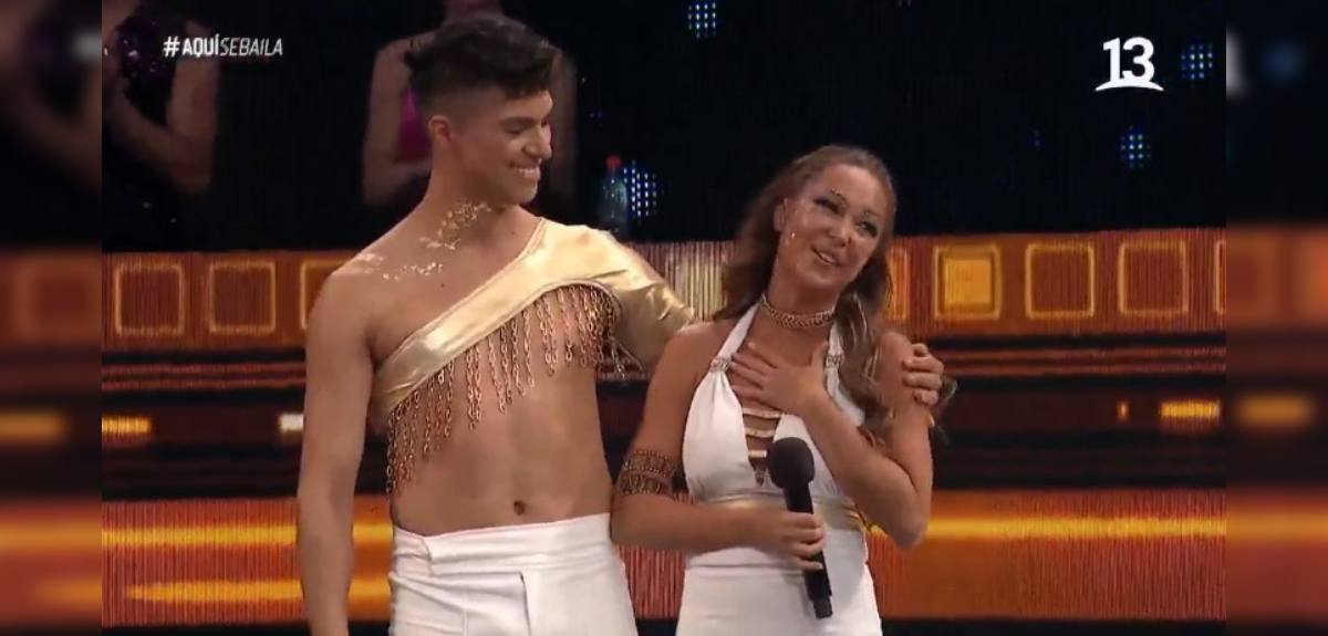 Blanquita Nieves recibió saludo de su pareja e hija 'clon' en 'Aquí se baila': 