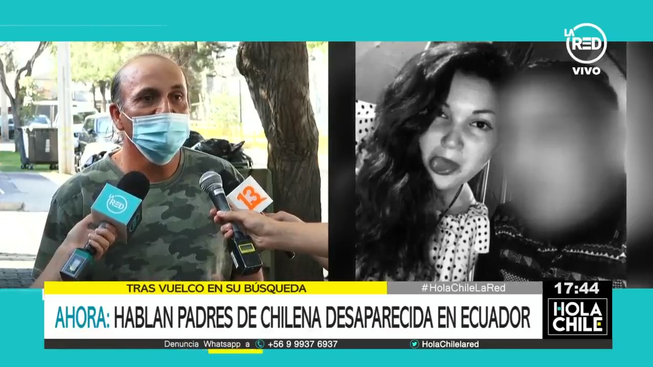 Padre de joven perdida en Ecuador acusó que “hay algo más” luego que hija negara agresión de pareja